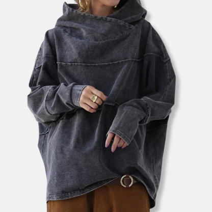 Relaxed Fit Women's Hoodie Sweatshirt