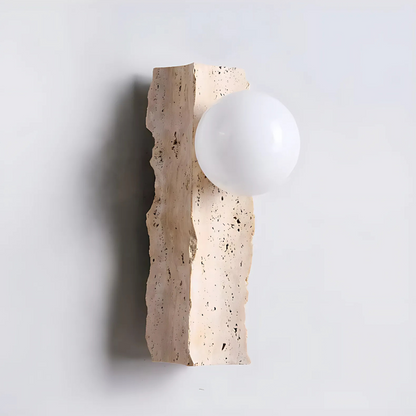 Elegant Stone LED Wall Lamp
