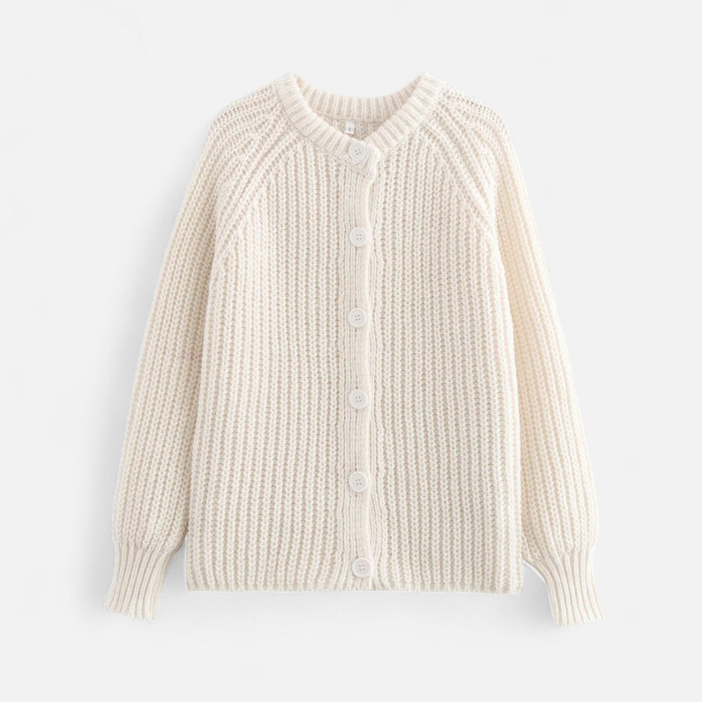 Classic Ladies Knitted Cardigan Sweater