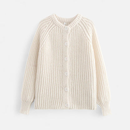 Classic Ladies Knitted Cardigan Sweater