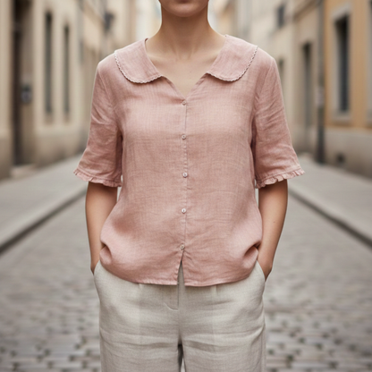Ladies Classic Relaxed Fit Summer Shirt
