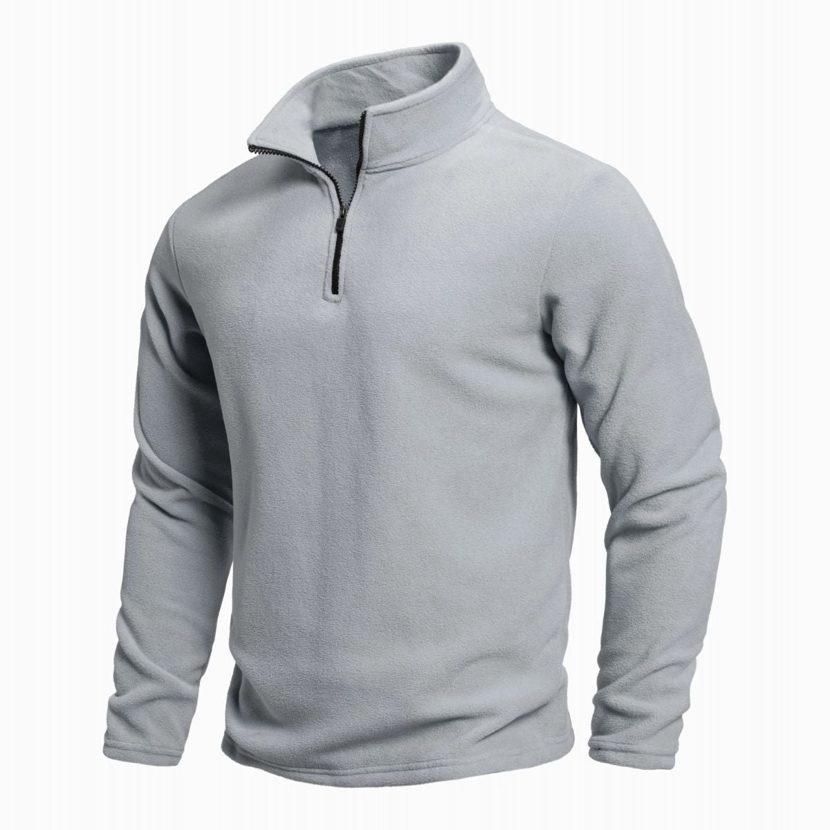 Warm Mens Merino Quarter Zip Sweater