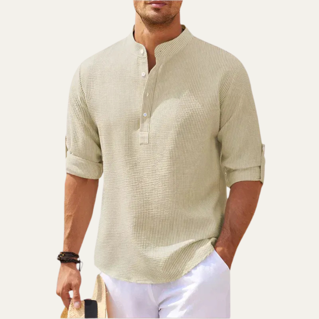 Men's Patterned Casual Shirt