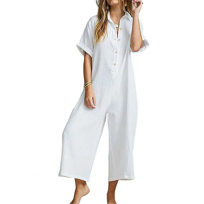 Cute Womens V Neck Jumpsuit