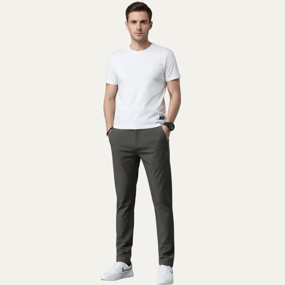 Men's Comfort Fit Stretch Dress Pants