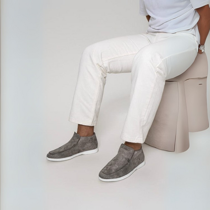 Men's Leather Ankle Boot Shoes