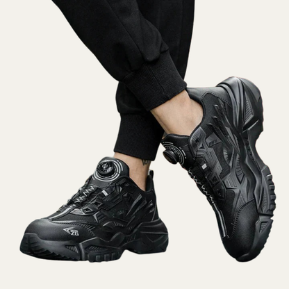 Men's Modern Buckle Lace Sneaker