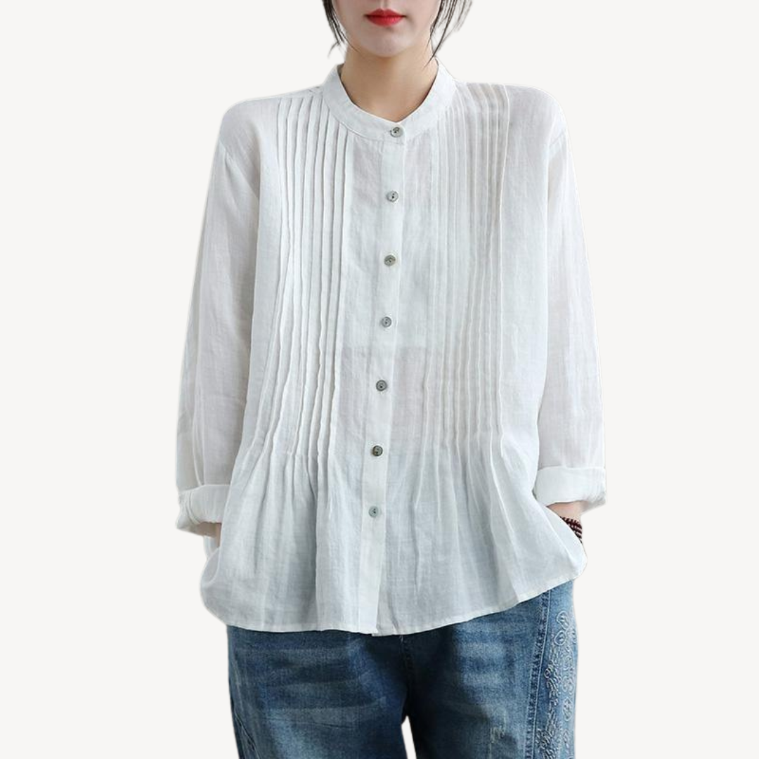 Ladies' Relaxed Fit Linen Shirt