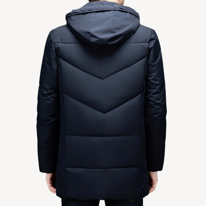 Warm Waterproof Hooded Mens Winter Coat