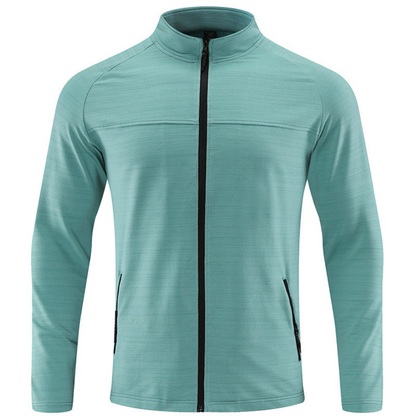 Men's Breathable Water Resistant Zip Up Jacket