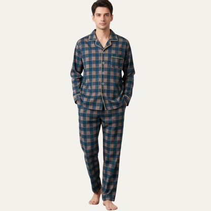Comfortable Mens Sleepwear Pajama Set