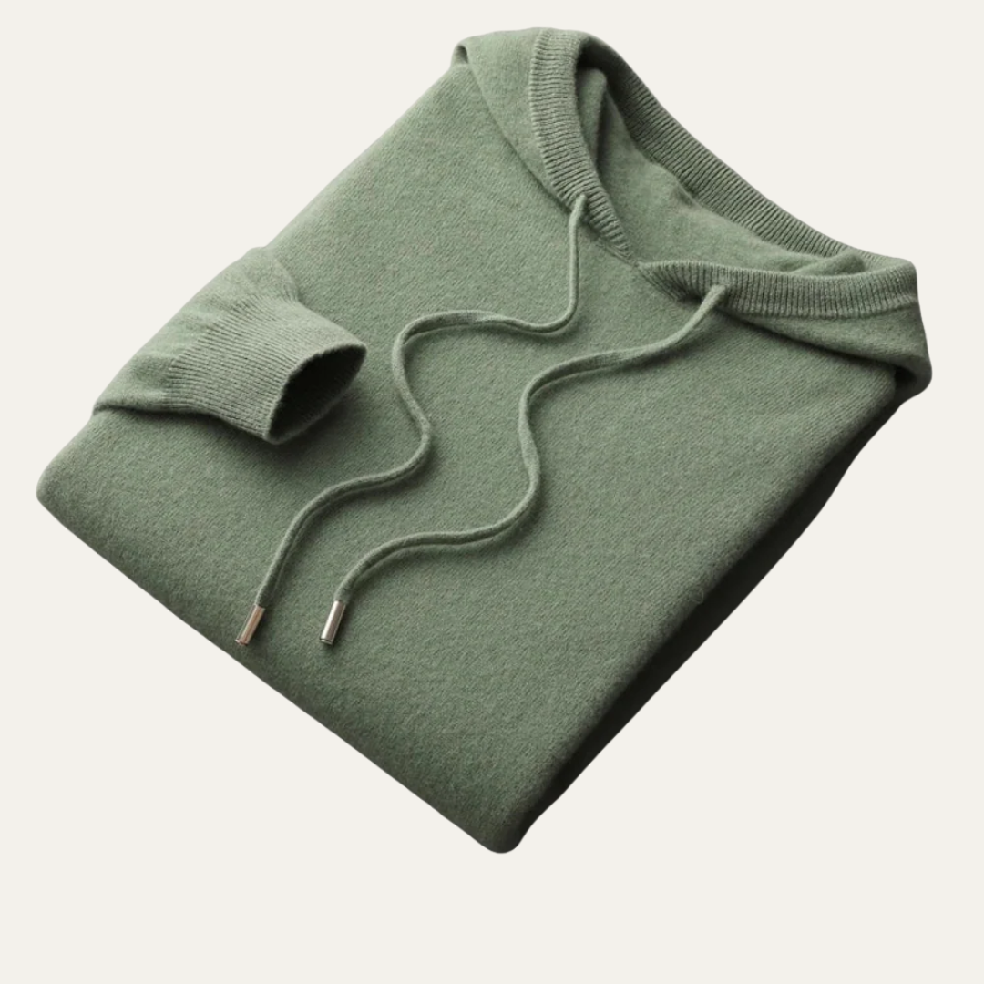 Classic Fit Hoodie with Adjustable Hood