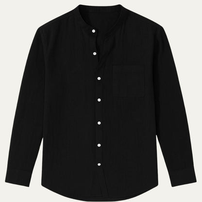 Classic Mens Long Sleeve Cotton Shirt