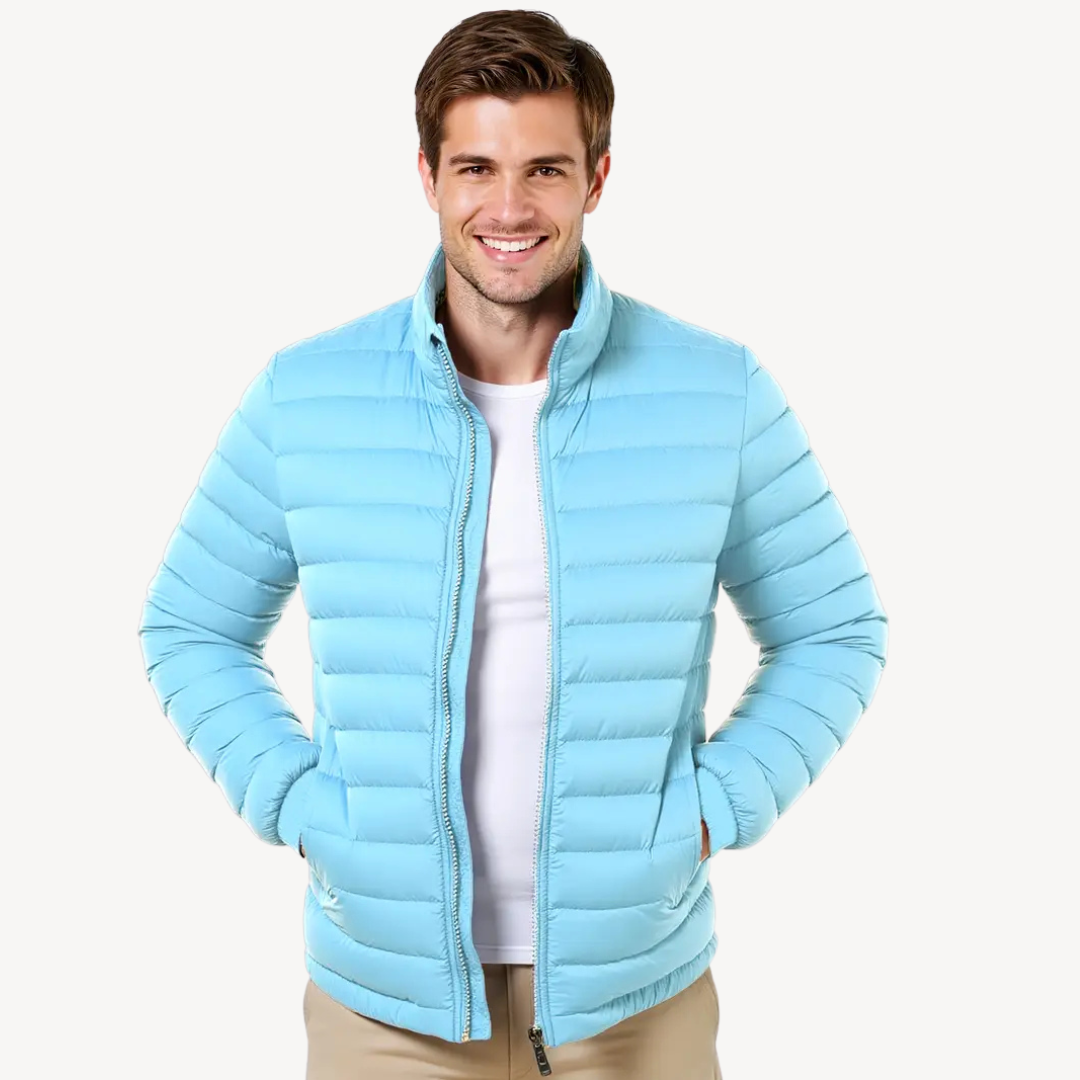 Warm Down Filled Mens Coat