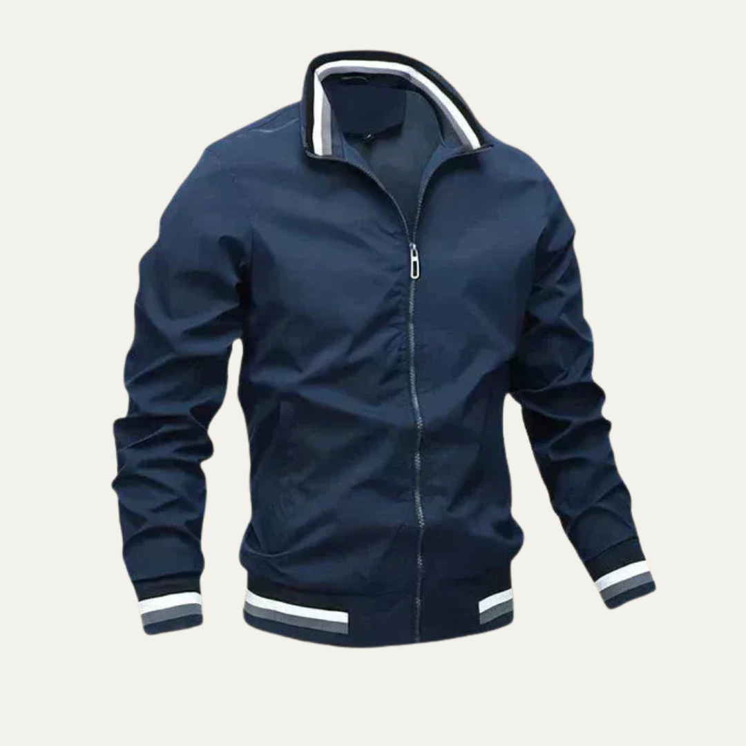 Men's Breathable Sports Stripe Jacket