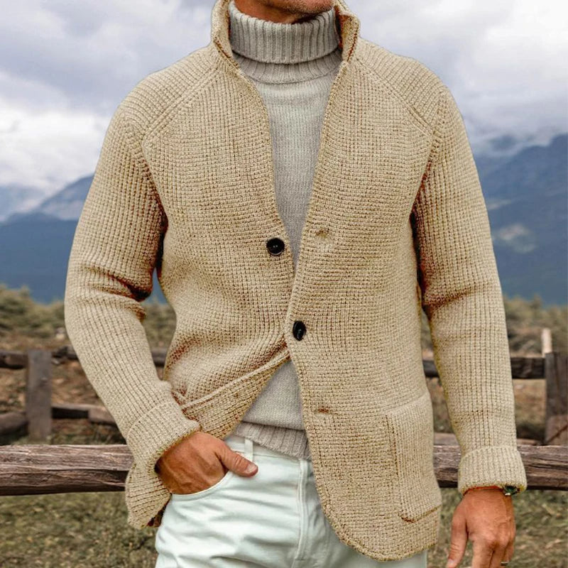 Timeless Crew Neck Sweater Jacket