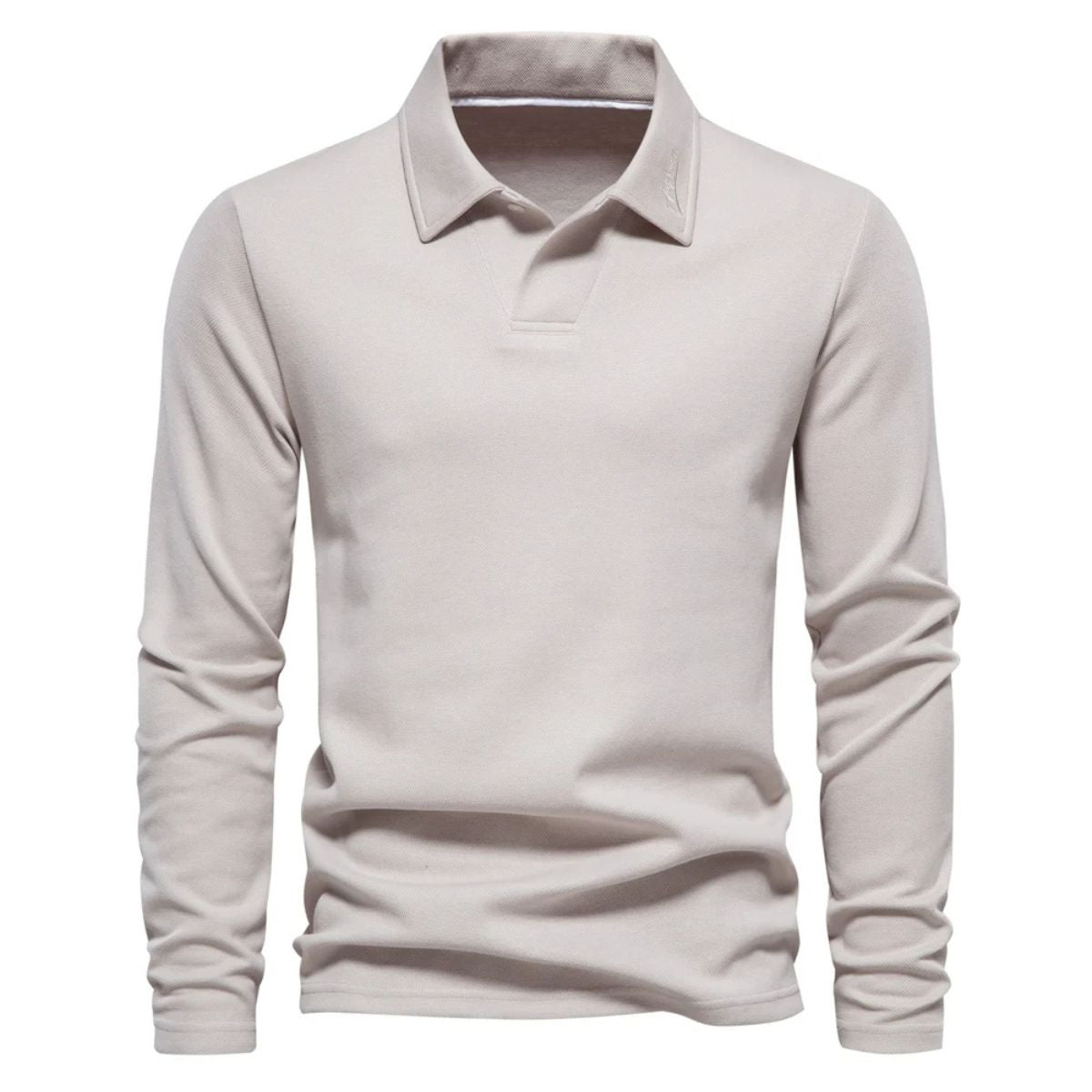 Classic Casual Men's Cotton Long Sleeve Shirt