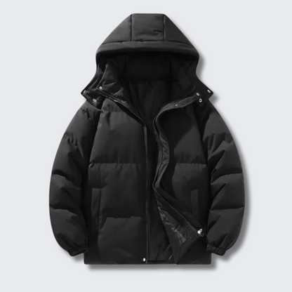 Warm Waterproof Men's Down Filled Parka Jacket - OutfitLondon