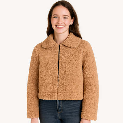 Warm Women's Fleece Zip Jacket