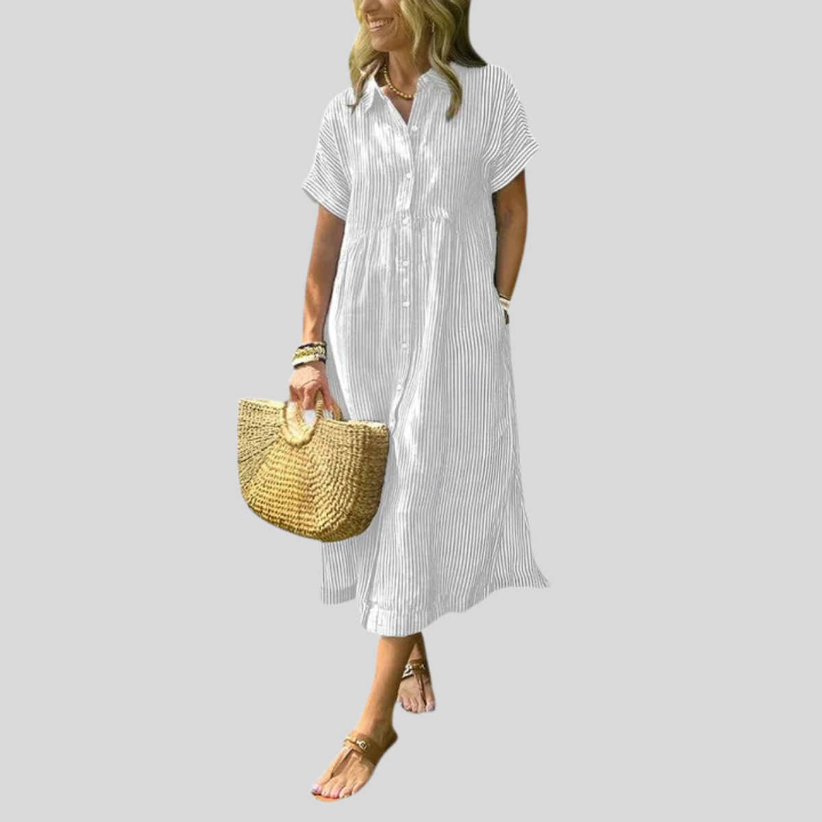Elegant Women's Casual Dress
