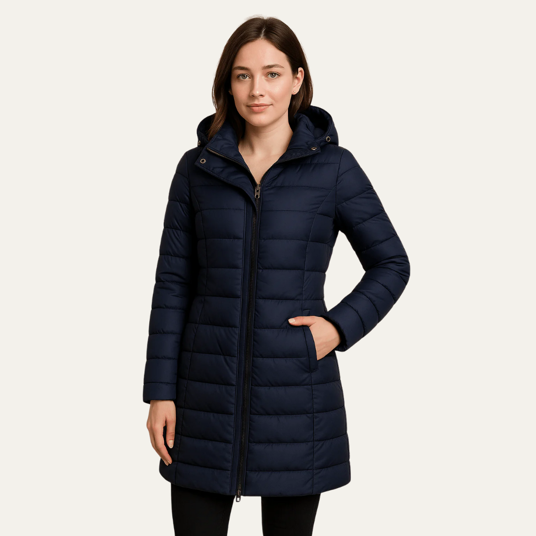 Warm Women's Oversized Hooded Down Coat