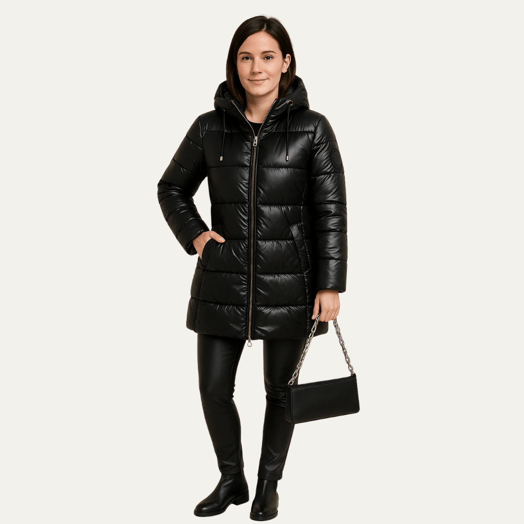 Ladies Insulated Hooded Winter Coat