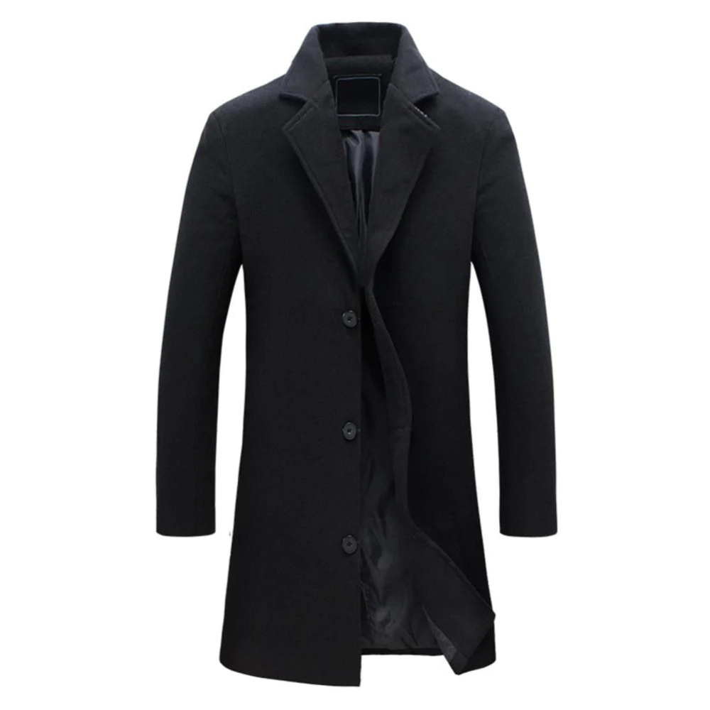 Classic Mens Wool Overcoat