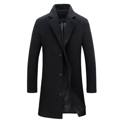 Classic Mens Wool Overcoat