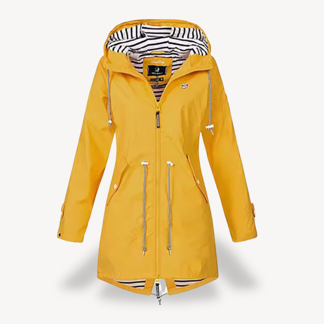 Ladies' Breathable Raincoat with Hood