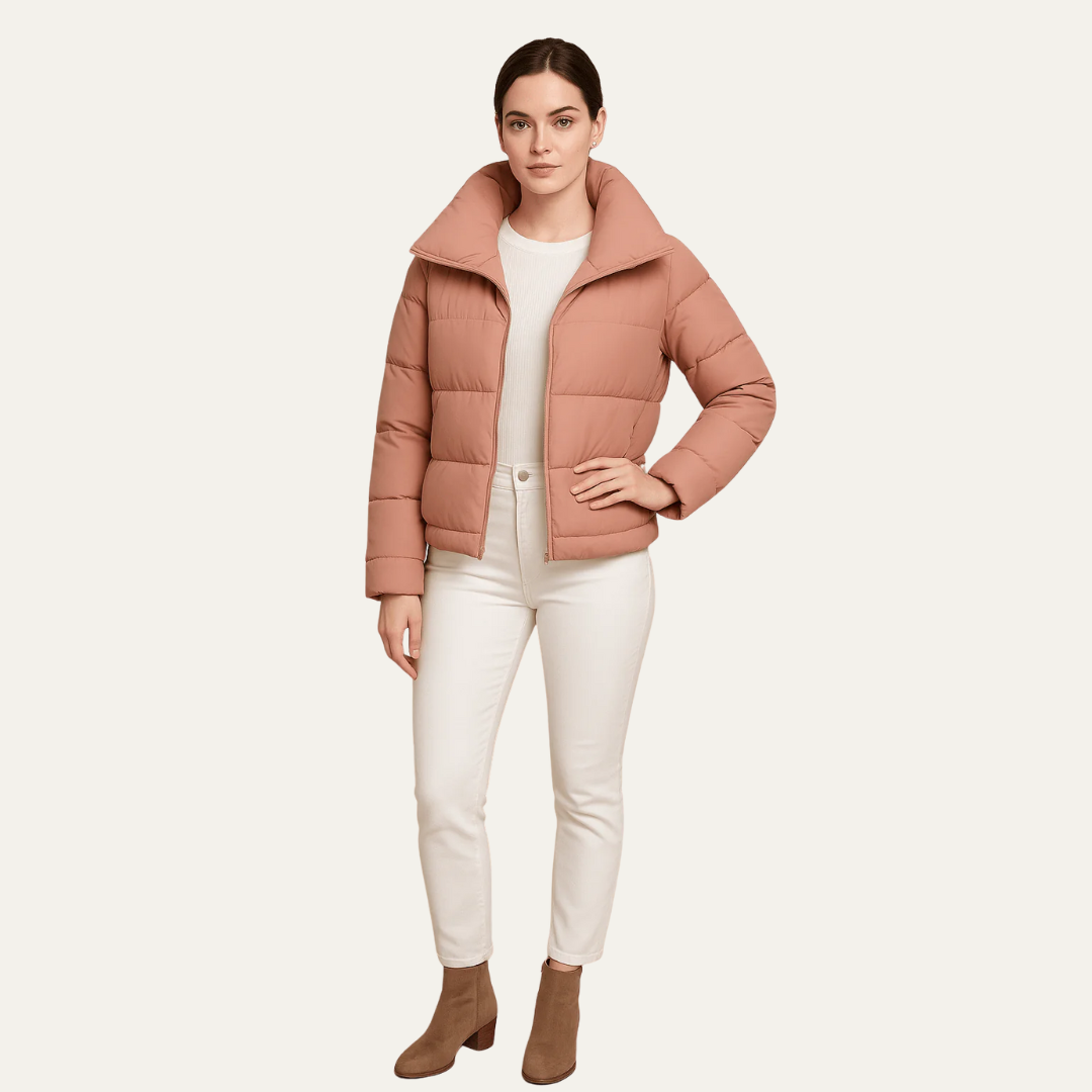 Women's Short Down Filled Jacket