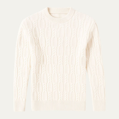 High Quality Crew Neck Men's Sweater - OutfitLondon