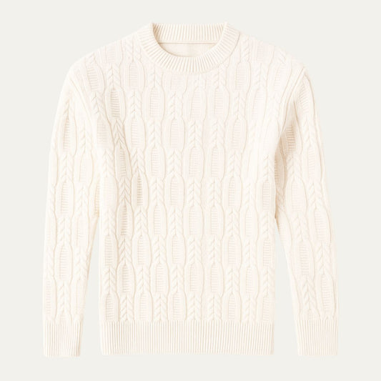 High Quality Crew Neck Men's Sweater - OutfitLondon