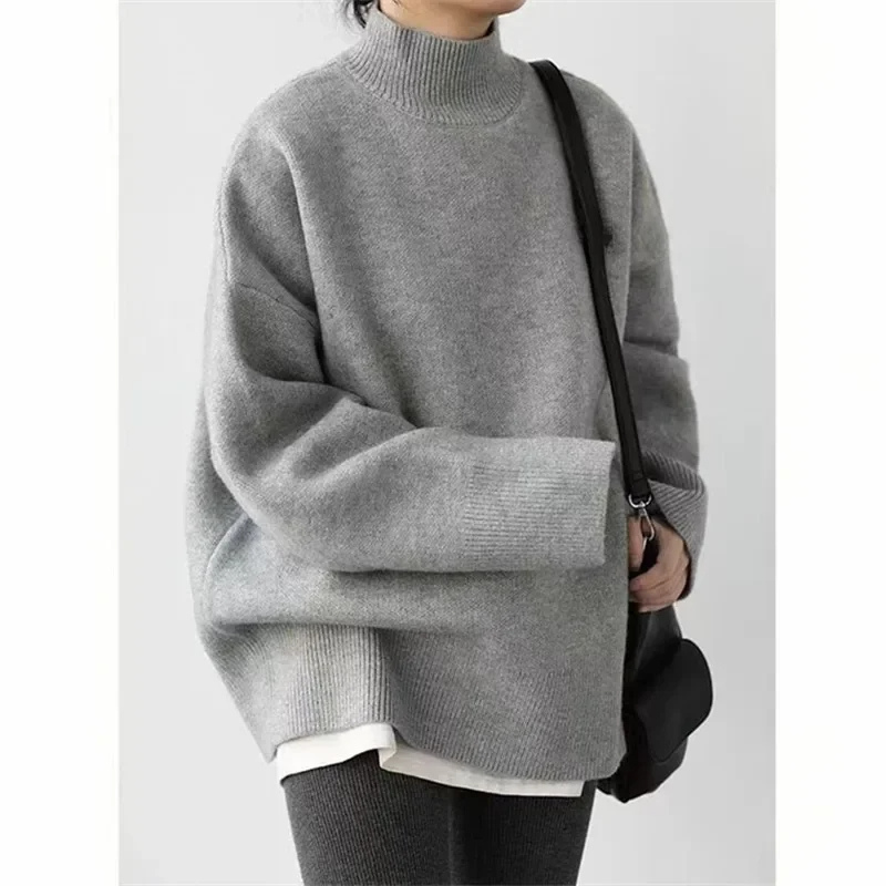 Soft Women's Thick Cable Knit Sweater