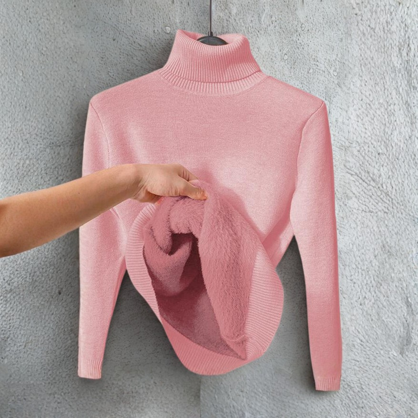 Soft Classic Crew Neck Long Sleeve Sweater