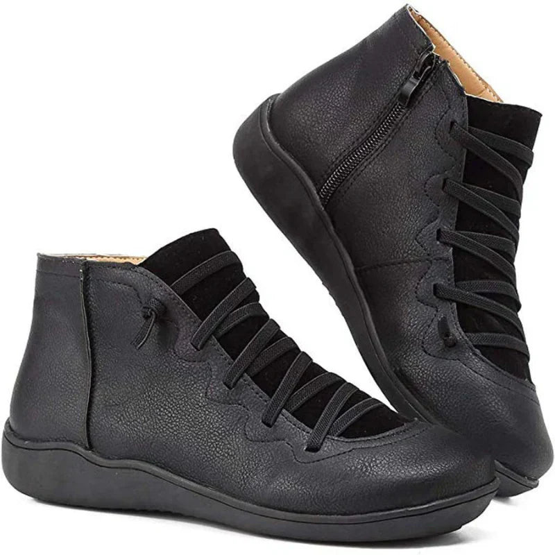 Ladies Premium Cozy Ankle Boots