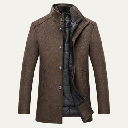 Warm Water Resistant Padded Men's Coat - OutfitLondon