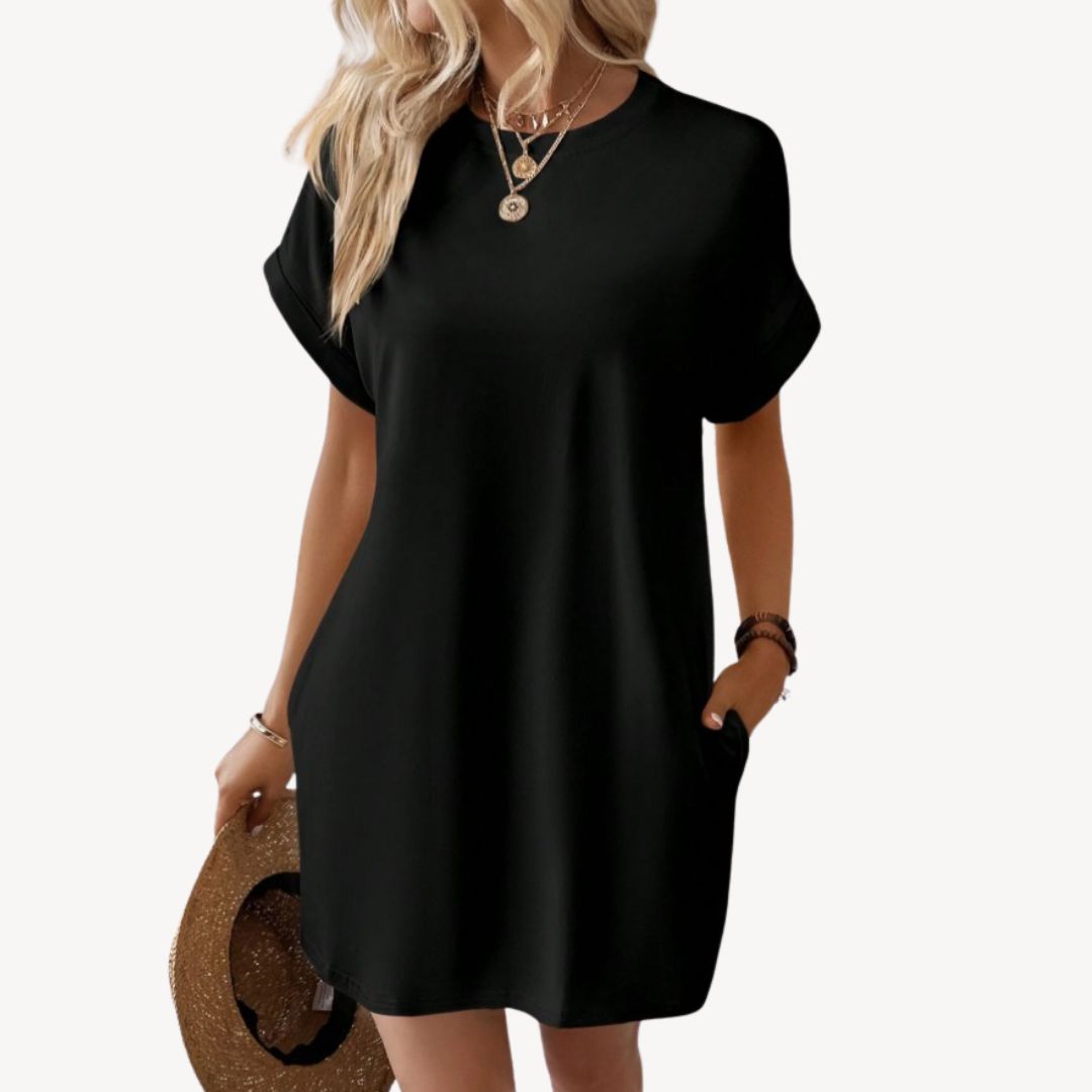 Relaxed Fit Women's T-Shirt Dress