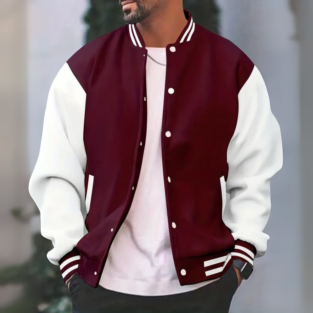 Classic Mens Sports Bomber Jacket