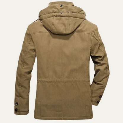 Warm Waterproof Insulated Hooded Parka Jacket