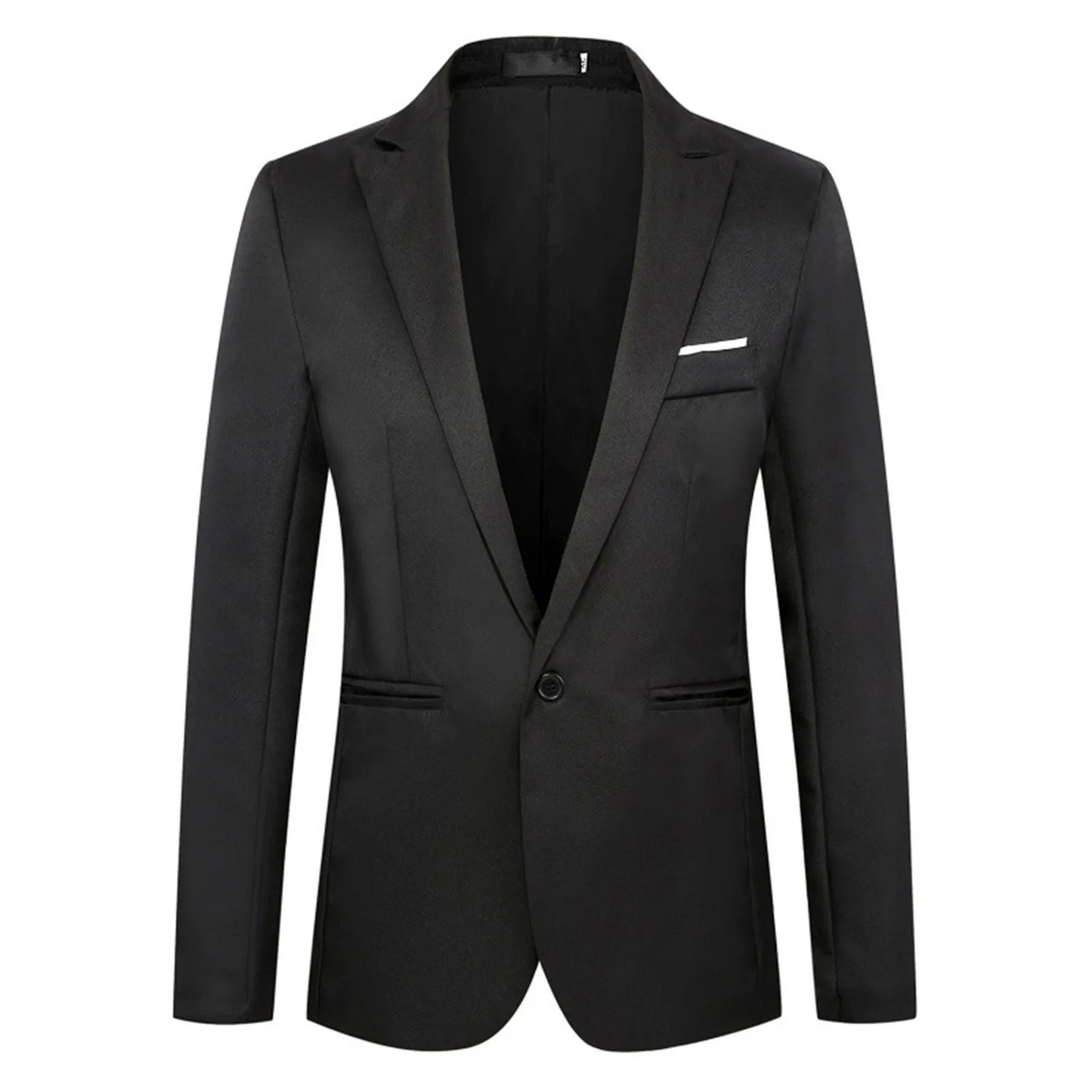 Slim Fit Single Button Mens Blazer