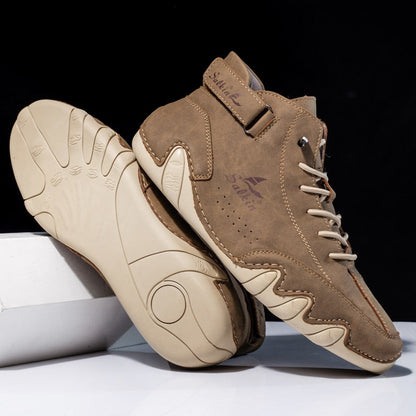 Comfortable Arch Support Leather Shoes