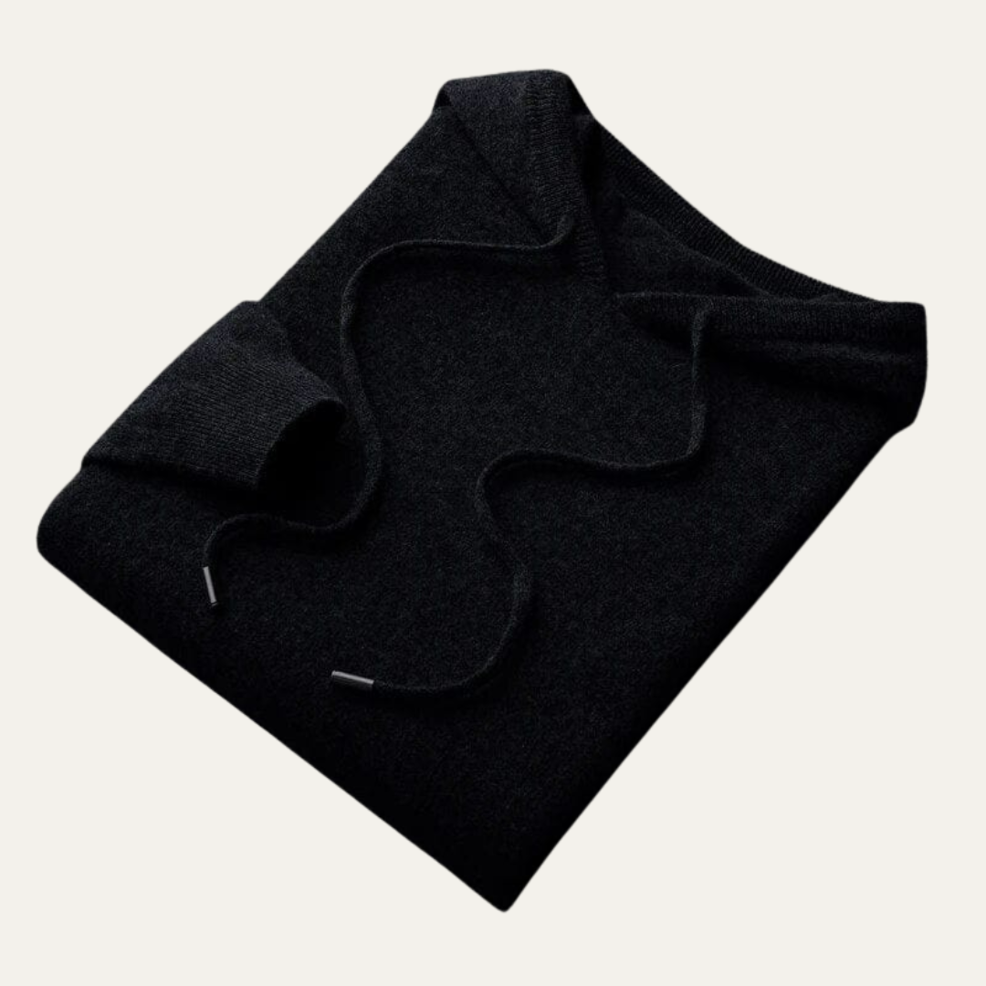 Men's Soft Knit Hoodie Sweater