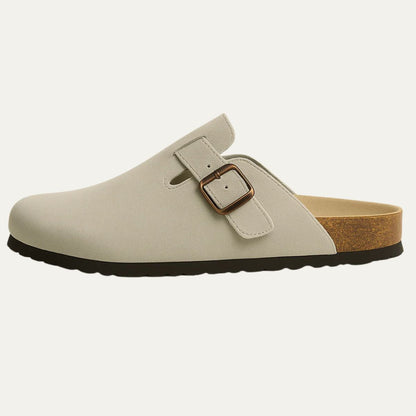 Luxury Grey Suede Men's Moccasin Slippers - OutfitLondon
