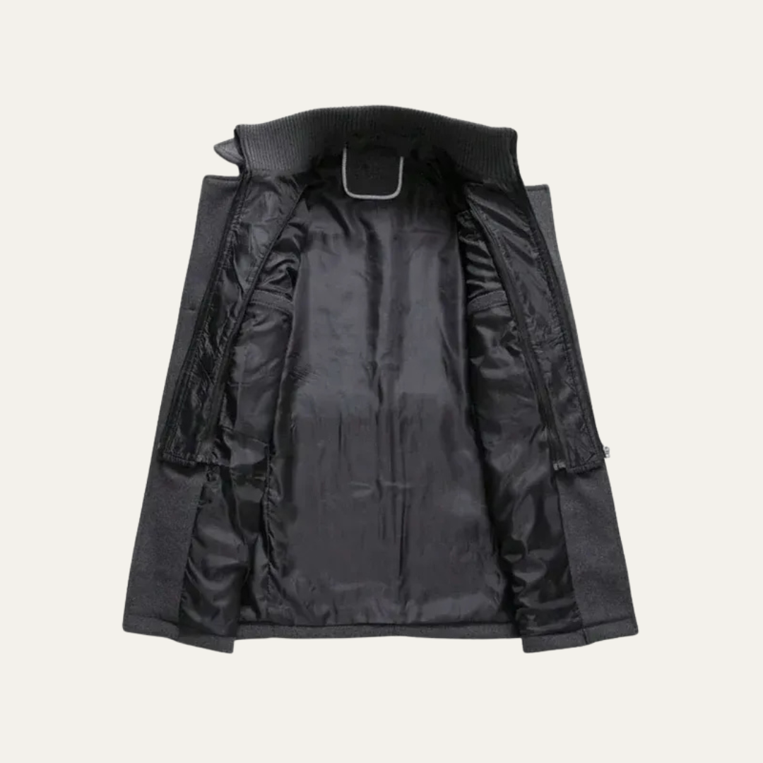 Warm Waterproof Parka Style Long Coat for Men