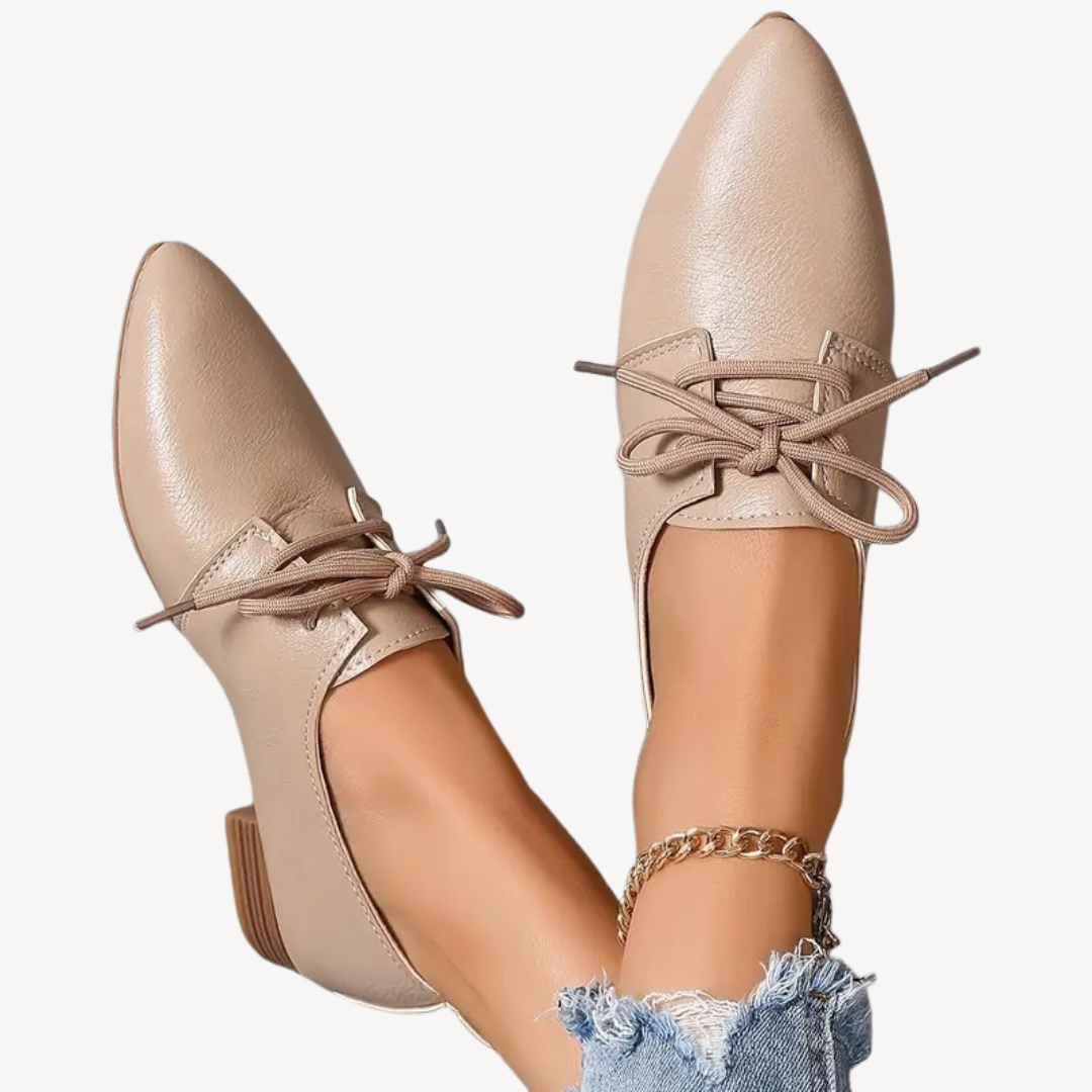 Comfortable Women's Flat Leather Shoes