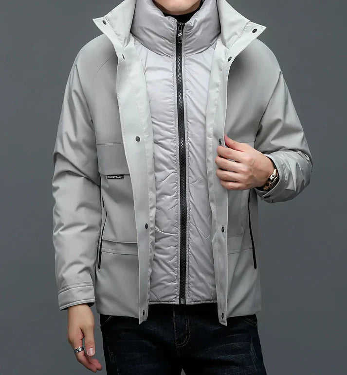 Warm Waterproof Down Parka for Men and Women