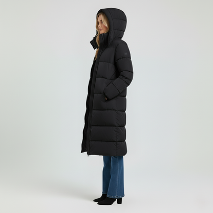 Warm Hooded Parka Coat for Women
