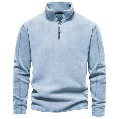 Men's Padded Fleece Neck Sweater