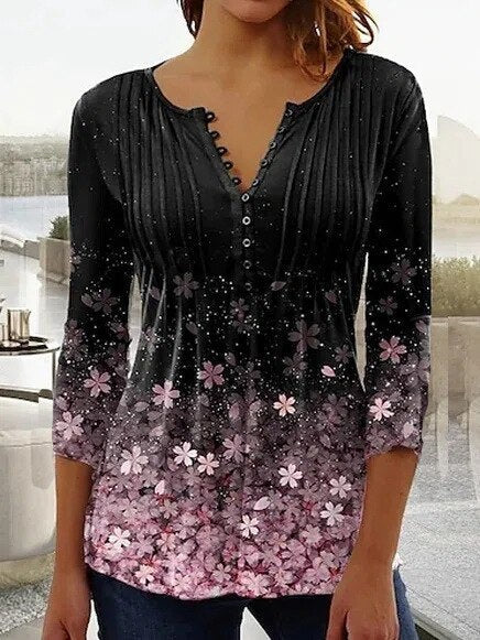 Women's Slim Fit Soft Blouse - OutfitLondon
