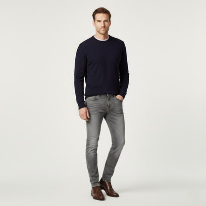 Comfortable Slim Fit Men's Stretch Jeans